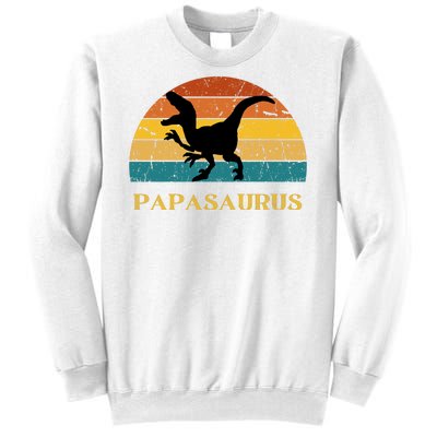 Papasaurus Retro Sweatshirt