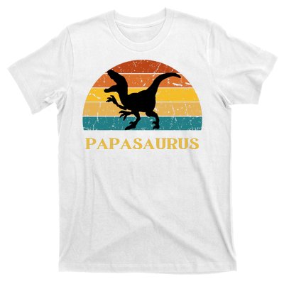 Papasaurus Retro T-Shirt