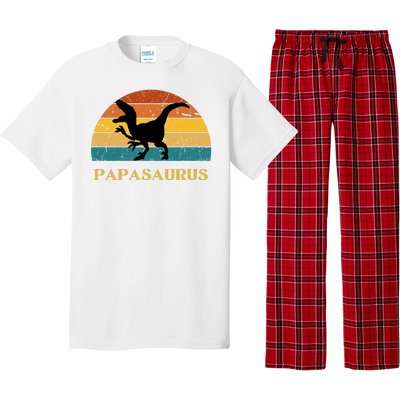 Papasaurus Retro Pajama Set