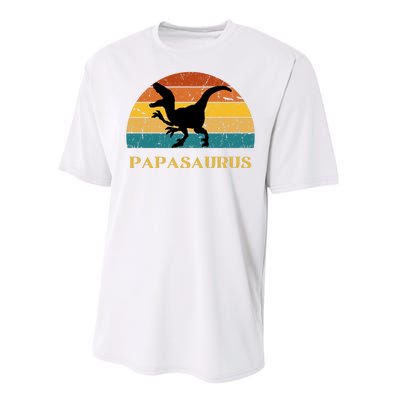 Papasaurus Retro Performance Sprint T-Shirt