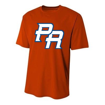 Puerto Rico PR Youth Performance Sprint T-Shirt