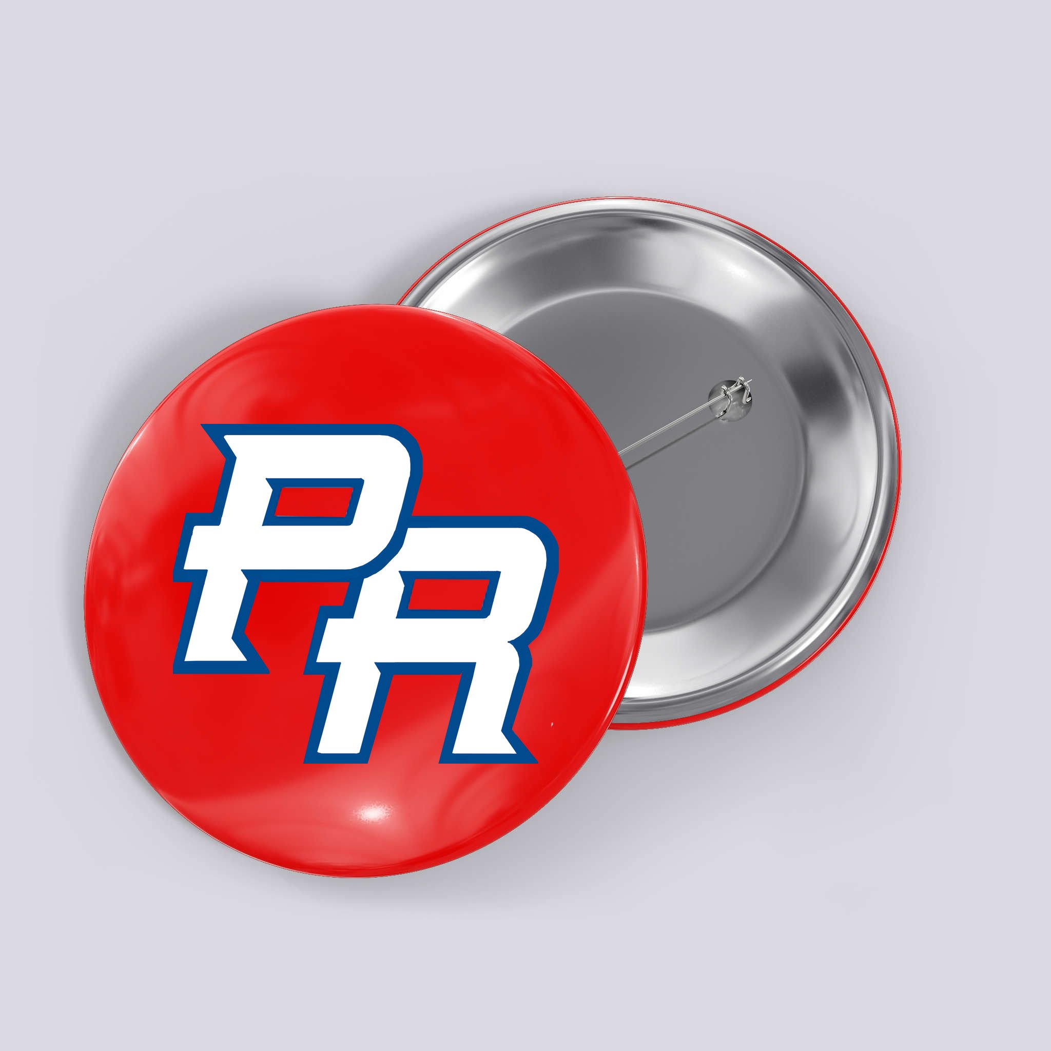 Puerto Rico PR Button