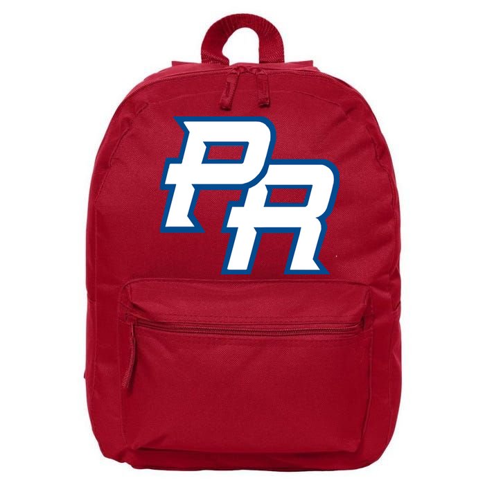 Puerto Rico PR 16 in Basic Backpack