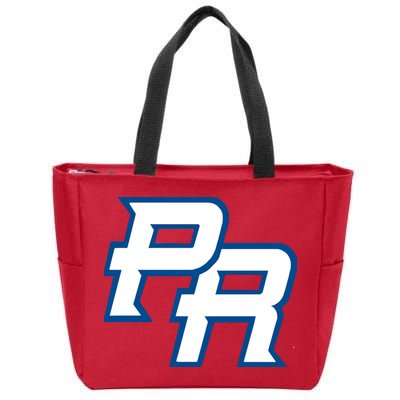 Puerto Rico PR Zip Tote Bag