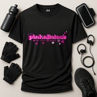 Pinkalicious retro pink heart and stars Cooling Performance Crew T-Shirt