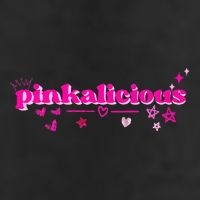 Pinkalicious retro pink heart and stars Adult Drive Performance Visor