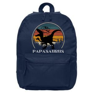 Papasaurus Retro 16 in Basic Backpack