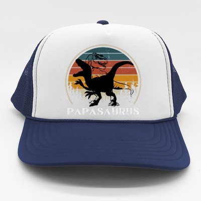 Papasaurus Retro Trucker Hat