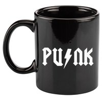 Punk Rock 11oz C Handle Ceramic Mug