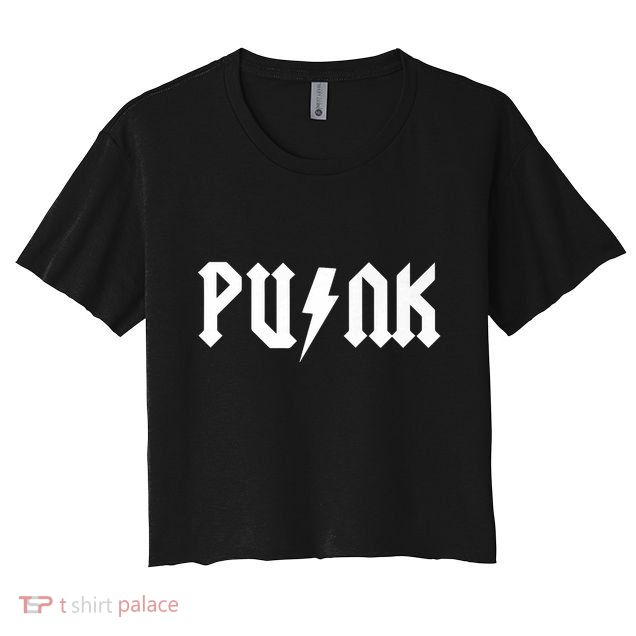 Punk Rock Crop Top