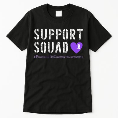 Purple Ribbon Pancreatic Cancer Awareness Tall T-Shirt