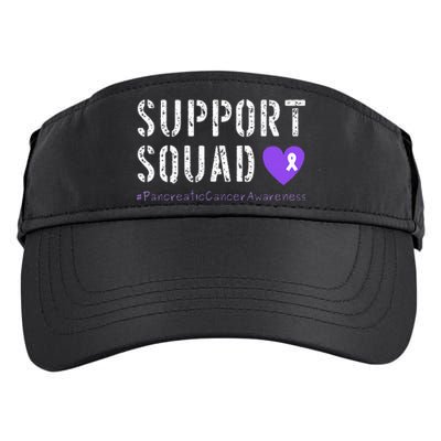 Purple Ribbon Pancreatic Cancer Awareness Adult Drive Performance Visor