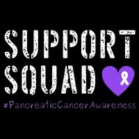 Purple Ribbon Pancreatic Cancer Awareness Flatbill Hat