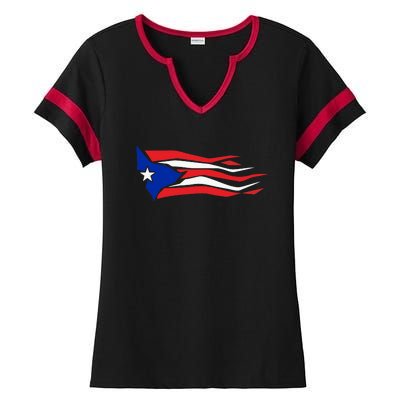 Puerto Rico Ladies Halftime Notch Neck Tee