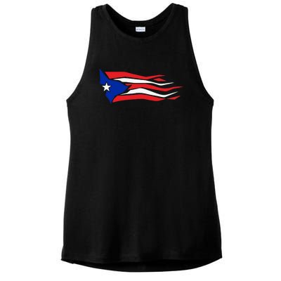 Puerto Rico Ladies PosiCharge Tri-Blend Wicking Tank