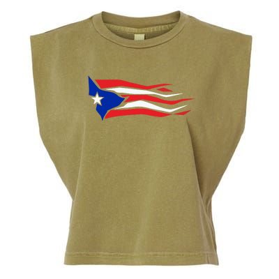 Puerto Rico Garment-Dyed Women's Muscle Tee