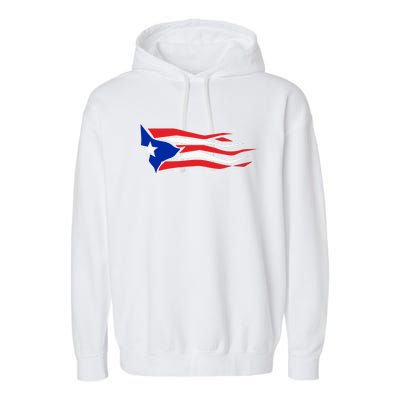 Puerto Rico Garment-Dyed Fleece Hoodie