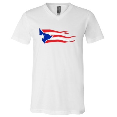 Puerto Rico V-Neck T-Shirt