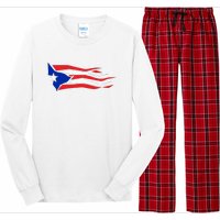 Puerto Rico Long Sleeve Pajama Set