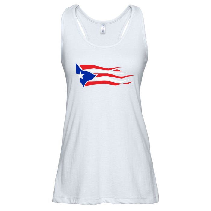 Puerto Rico Ladies Essential Flowy Tank