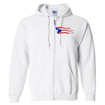 Puerto Rico Full Zip Hoodie