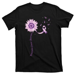 Purple Ribbon Pancreatic Cancer Awareness T-Shirt