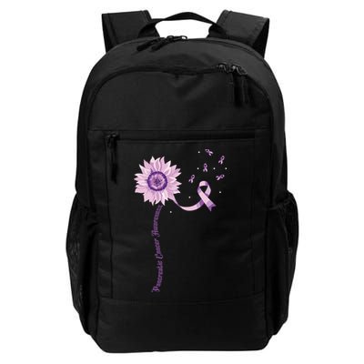 Purple Ribbon Pancreatic Cancer Awareness Backpack