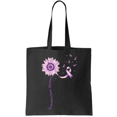 Purple Ribbon Pancreatic Cancer Awareness Bag