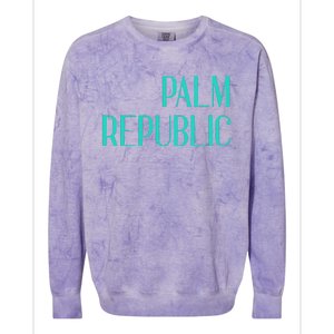 Palm Republic Colorblast Crewneck Sweatshirt