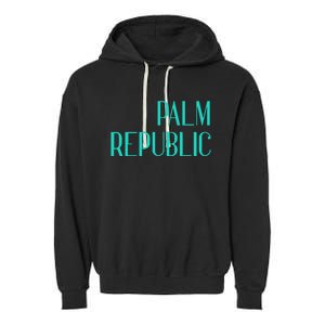 Palm Republic Garment-Dyed Fleece Hoodie