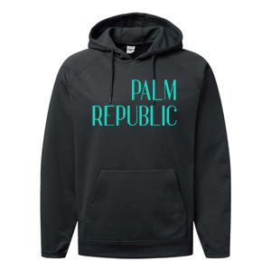 Palm Republic Performance Fleece Hoodie