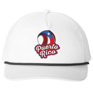 Puerto Rico Pride | Baseball Boricua Flag Snapback Five-Panel Rope Hat