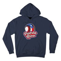 Puerto Rico Pride | Baseball Boricua Flag Hoodie