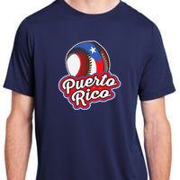 Puerto Rico Pride | Baseball Boricua Flag Adult ChromaSoft Performance T-Shirt