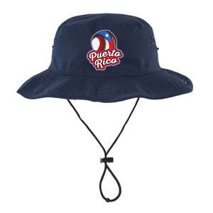 Puerto Rico Pride | Baseball Boricua Flag Legacy Cool Fit Booney Bucket Hat