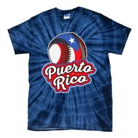 Puerto Rico Pride | Baseball Boricua Flag Tie-Dye T-Shirt