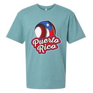 Puerto Rico Pride | Baseball Boricua Flag Sueded Cloud Jersey T-Shirt