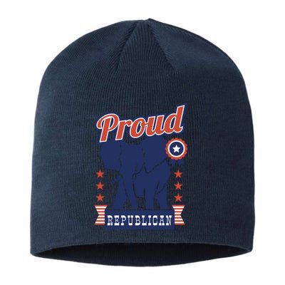 Proud Republican Political Sustainable Beanie