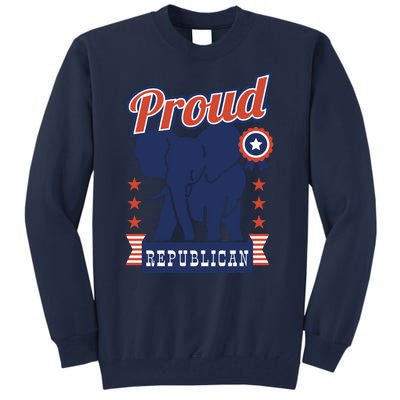 Proud Republican Political Tall Sweatshirt