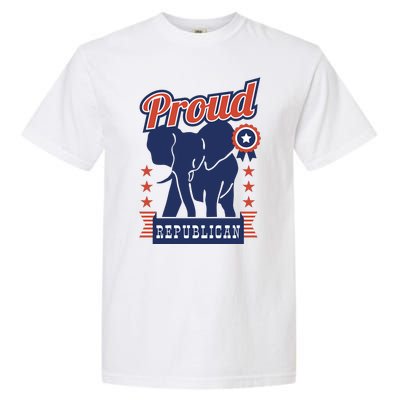 Proud Republican Political Garment-Dyed Heavyweight T-Shirt