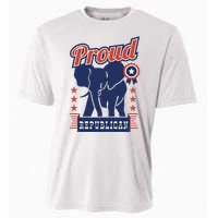 Proud Republican Political Cooling Performance Crew T-Shirt