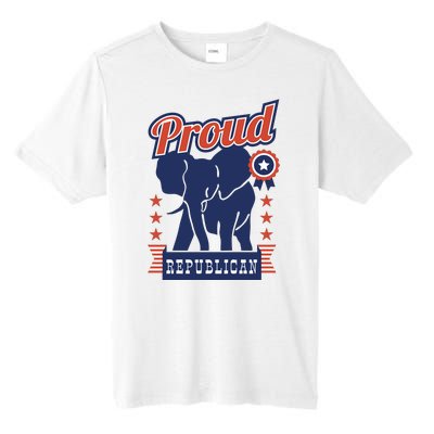 Proud Republican Political Tall Fusion ChromaSoft Performance T-Shirt