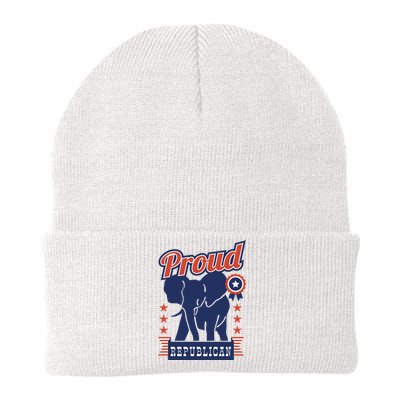 Proud Republican Political Knit Cap Winter Beanie