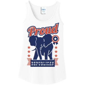 Proud Republican Political Ladies Essential Tank