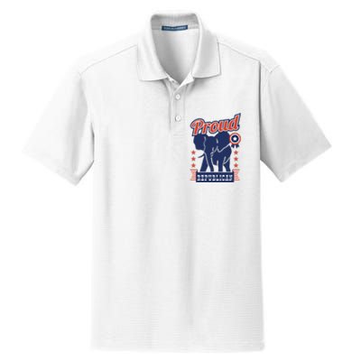 Proud Republican Political Dry Zone Grid Polo