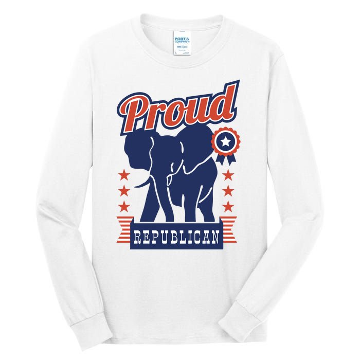 Proud Republican Political Tall Long Sleeve T-Shirt