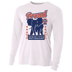 Proud Republican Political Cooling Performance Long Sleeve Crew