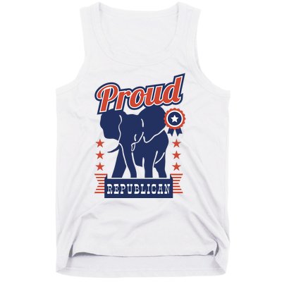 Proud Republican Political Tank Top