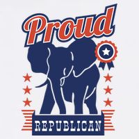 Proud Republican Political Visor