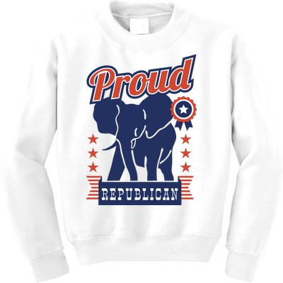 Proud Republican Political Kids Sweatshirt